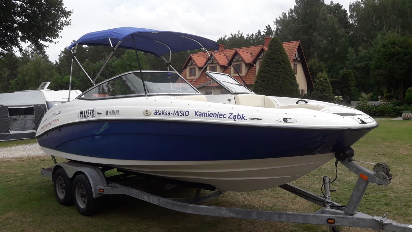 Motorówka, łódź strugowodna Yamaha sx210