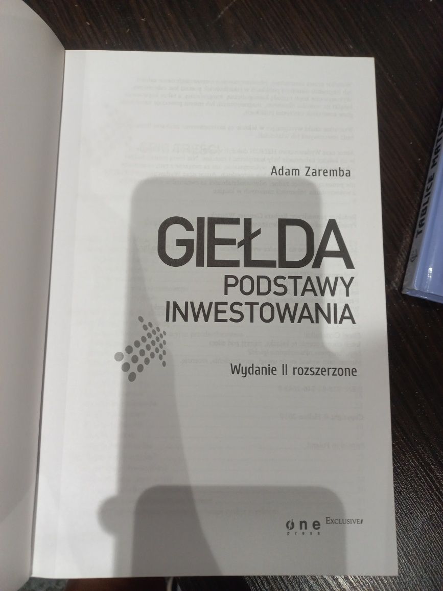 Giełda. Podstawy inwestowania. Adam zaremba Wydanie II rozszerzone
Okł