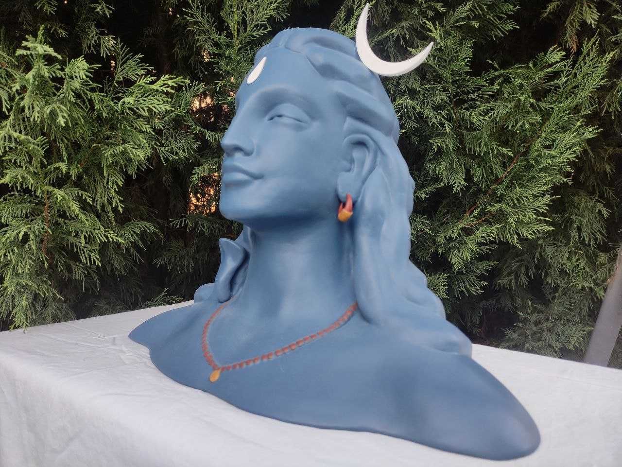 Adiyogi Shiva - Busto artesanal