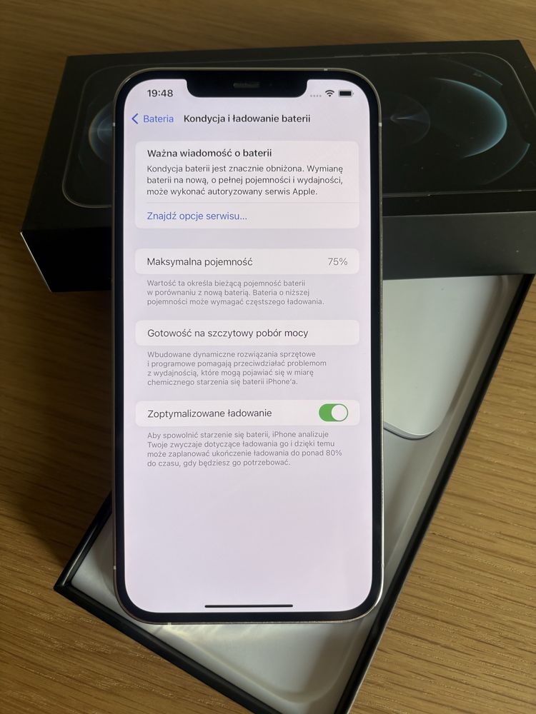 iPhone 12 Pro Max 512 GB Silver Srebrny