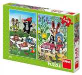 Puzzle 2-w-1 Wesoła gromadka Krecik i Przyjaciele NOWE