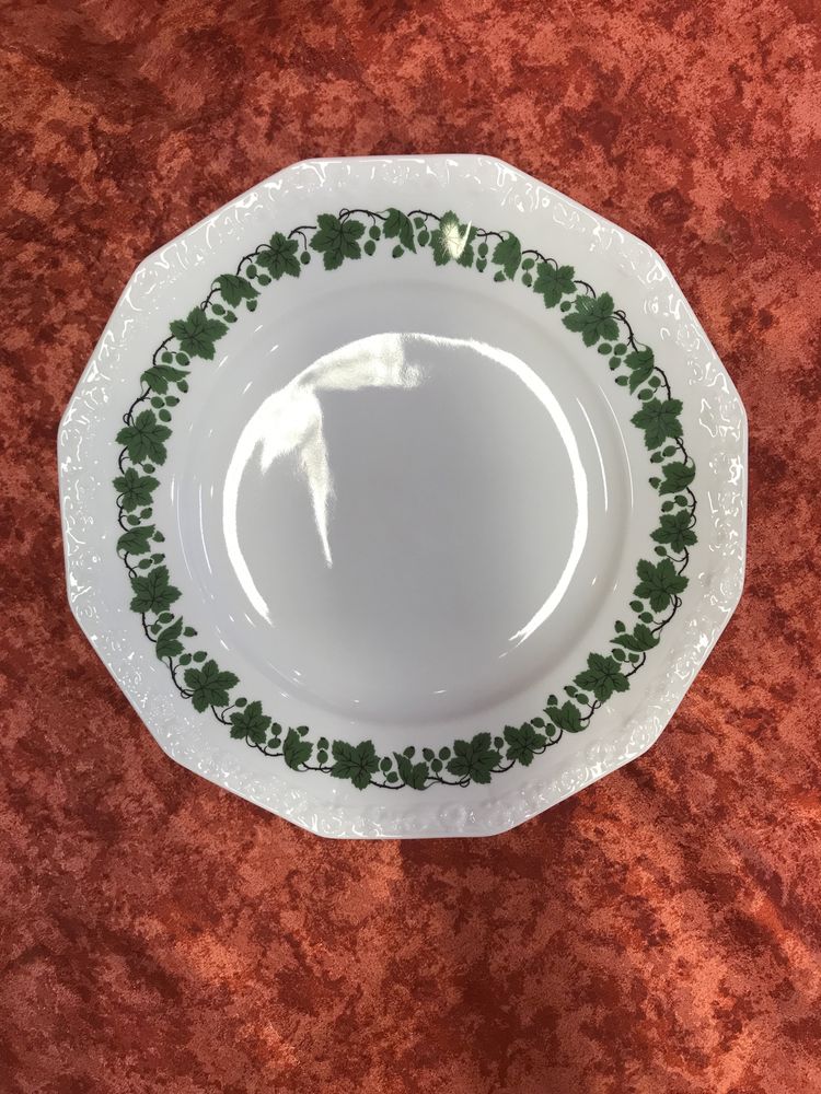 6 szt talerzy Rosenthal Maria Bluszcz Winorośl Stachelbeere