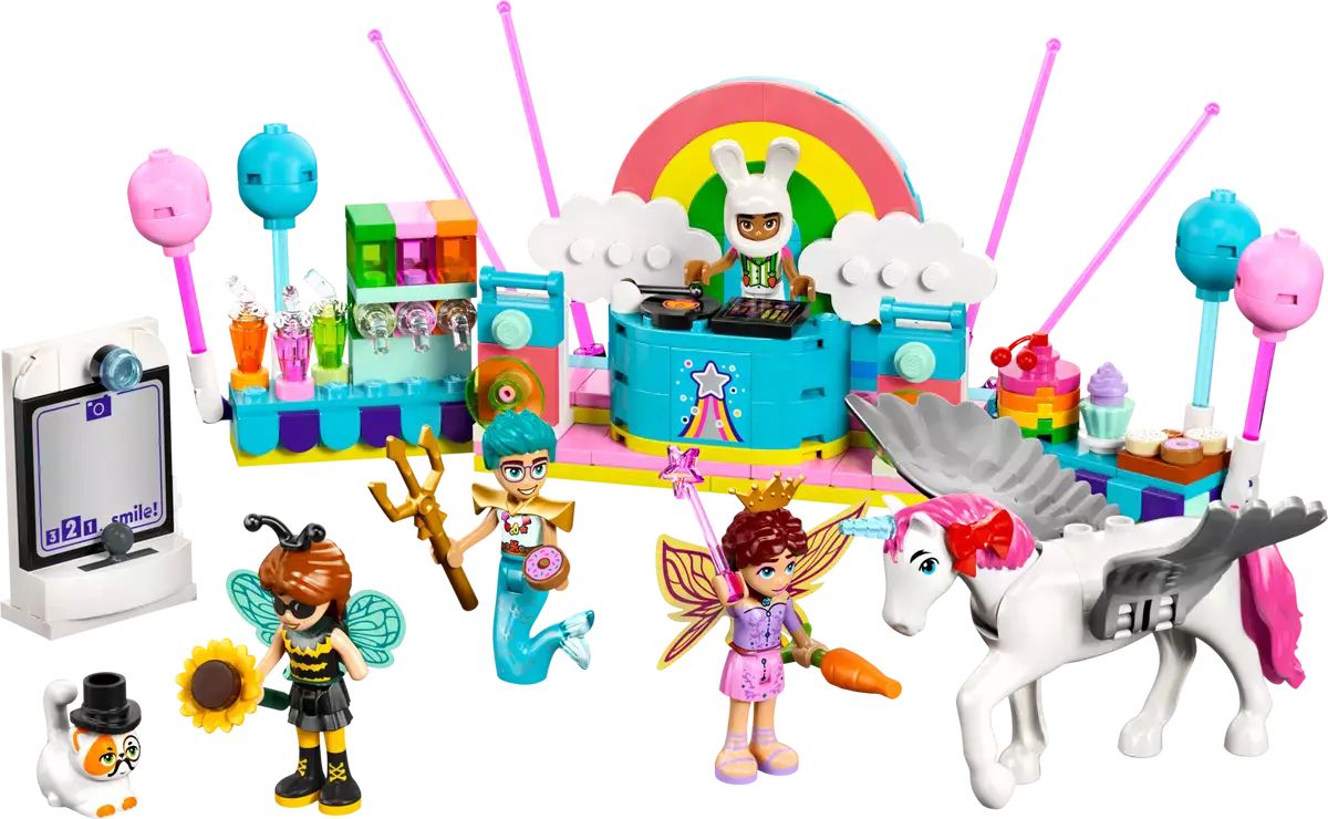LEGO Friends Bal przebierańców z jednorożcem i wróżką 42661