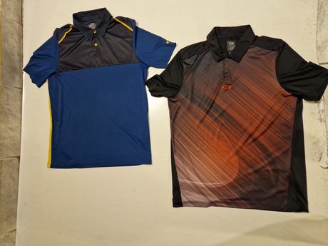 3szt koszulka Oakley polo sportowa roz,M,l męskie