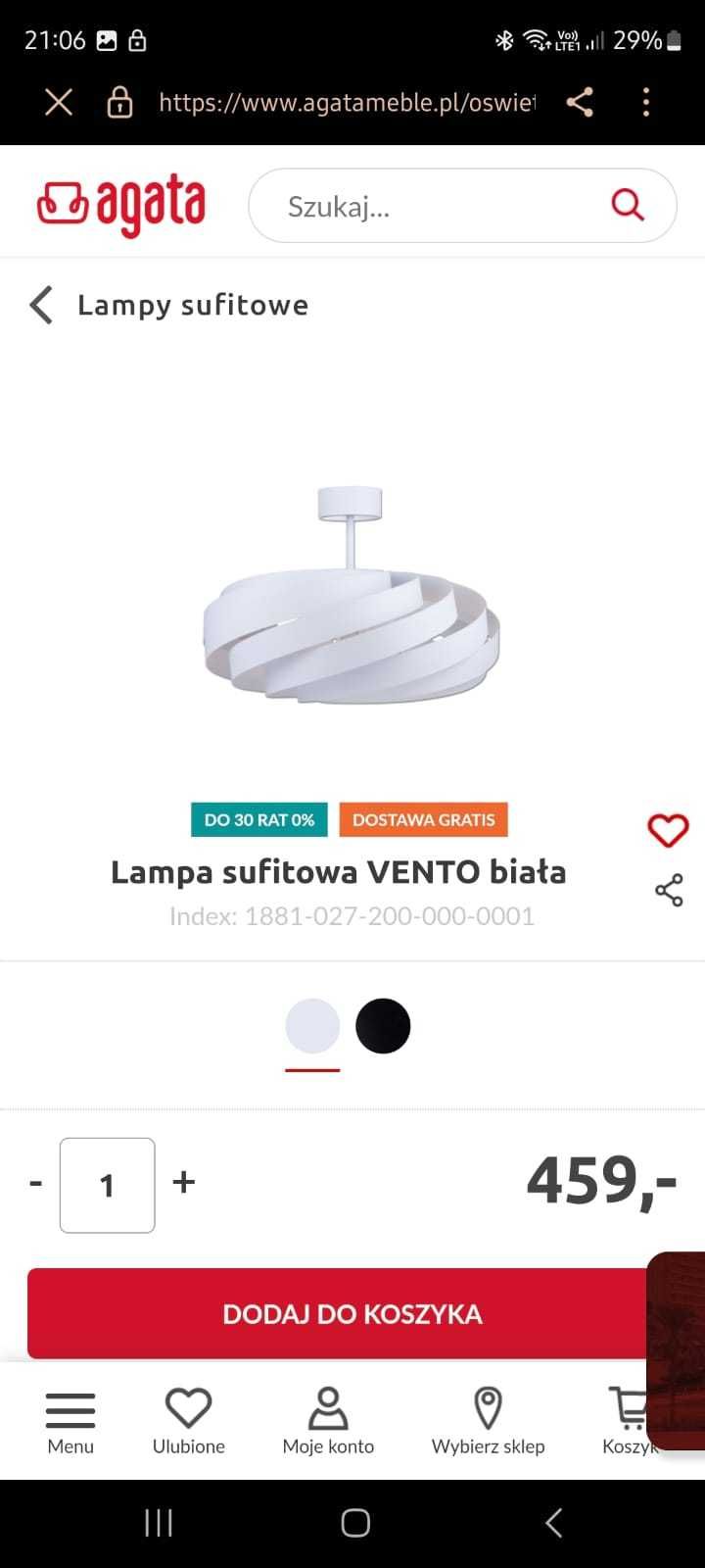 Lampy wiszące 3 szt