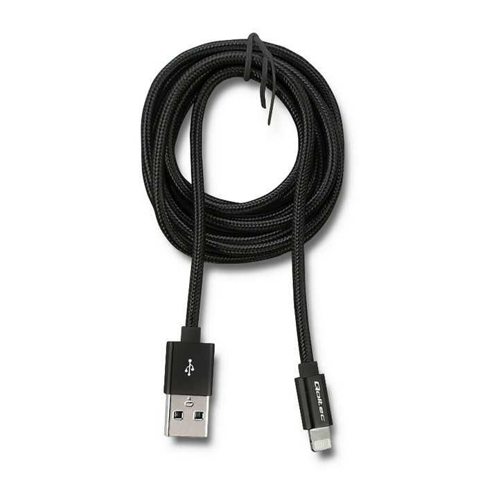 Kabel Lightning -> USB,  Qoltec 1,5m