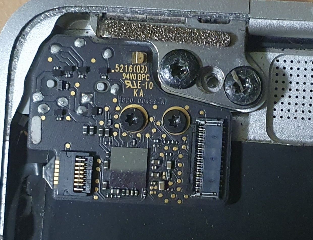 Запчасти macbook 12 A1234 разборка