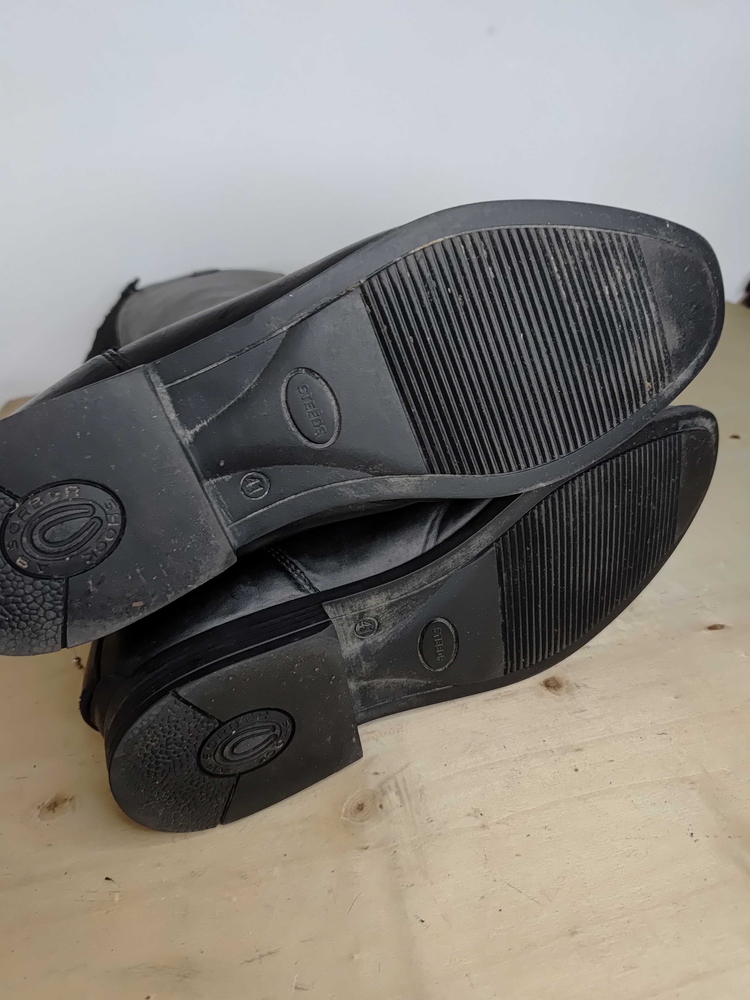 206.41. Oficerki Steeds Brasilia, roz: 41 Slim, łyd: 34,5cm, wys: 48cm