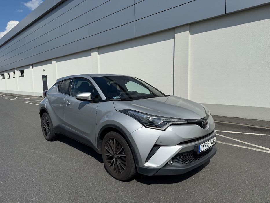 Toyota C-HR PL Salon Automat 2018 rej Super wyposażenie Led Skóra Navi Kamera