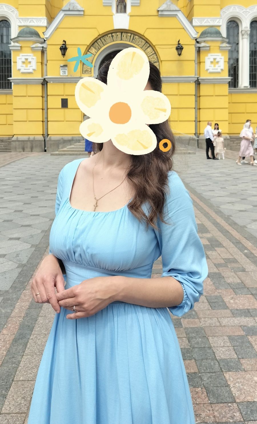 Стильне лляне плаття
