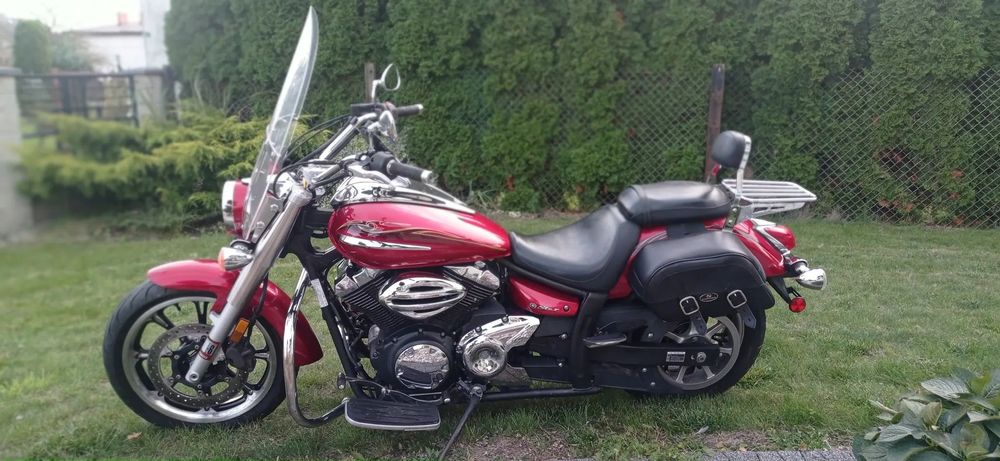 Yamaha Midnight Star Yamaha XVS 950, 2009 R., tłumiki COBRA, jak nowa