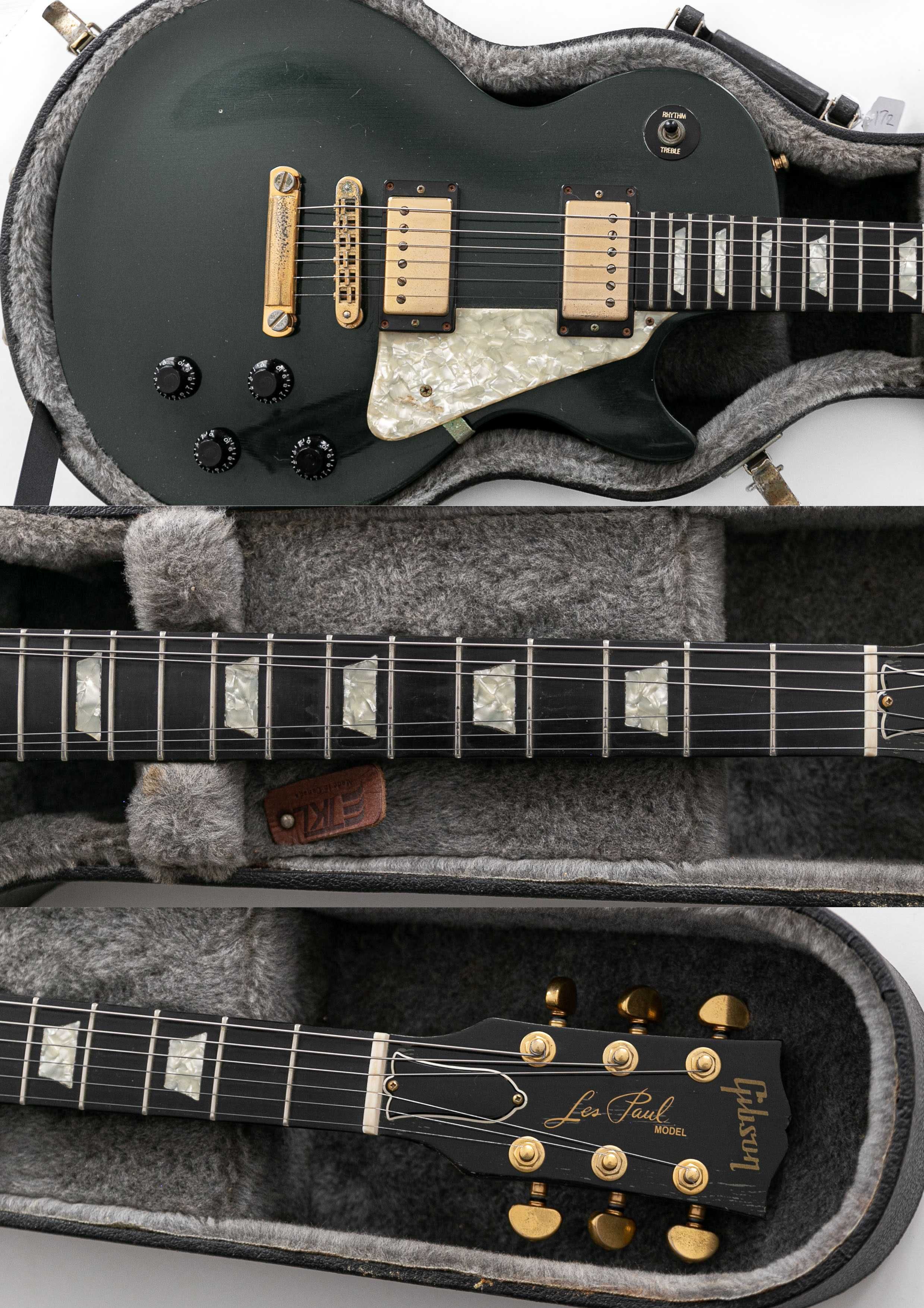 1993 Gibson Custom Shop Les Paul Studio with Ebony Fretboard.