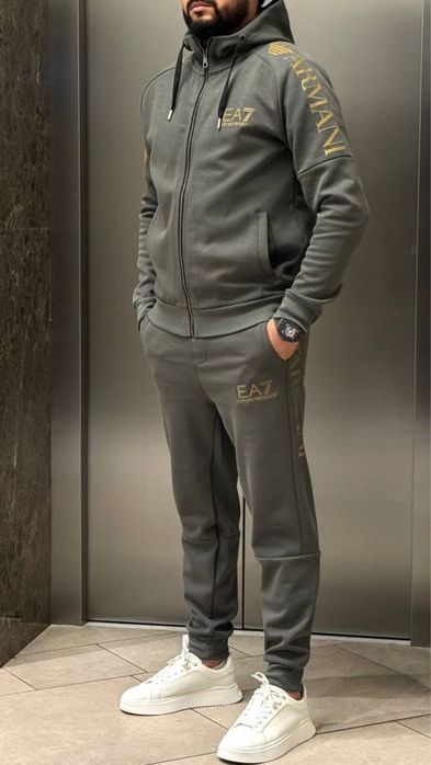 ARMANI EMPORIO серый костюм спортивный оригинал мужской штаны кофта