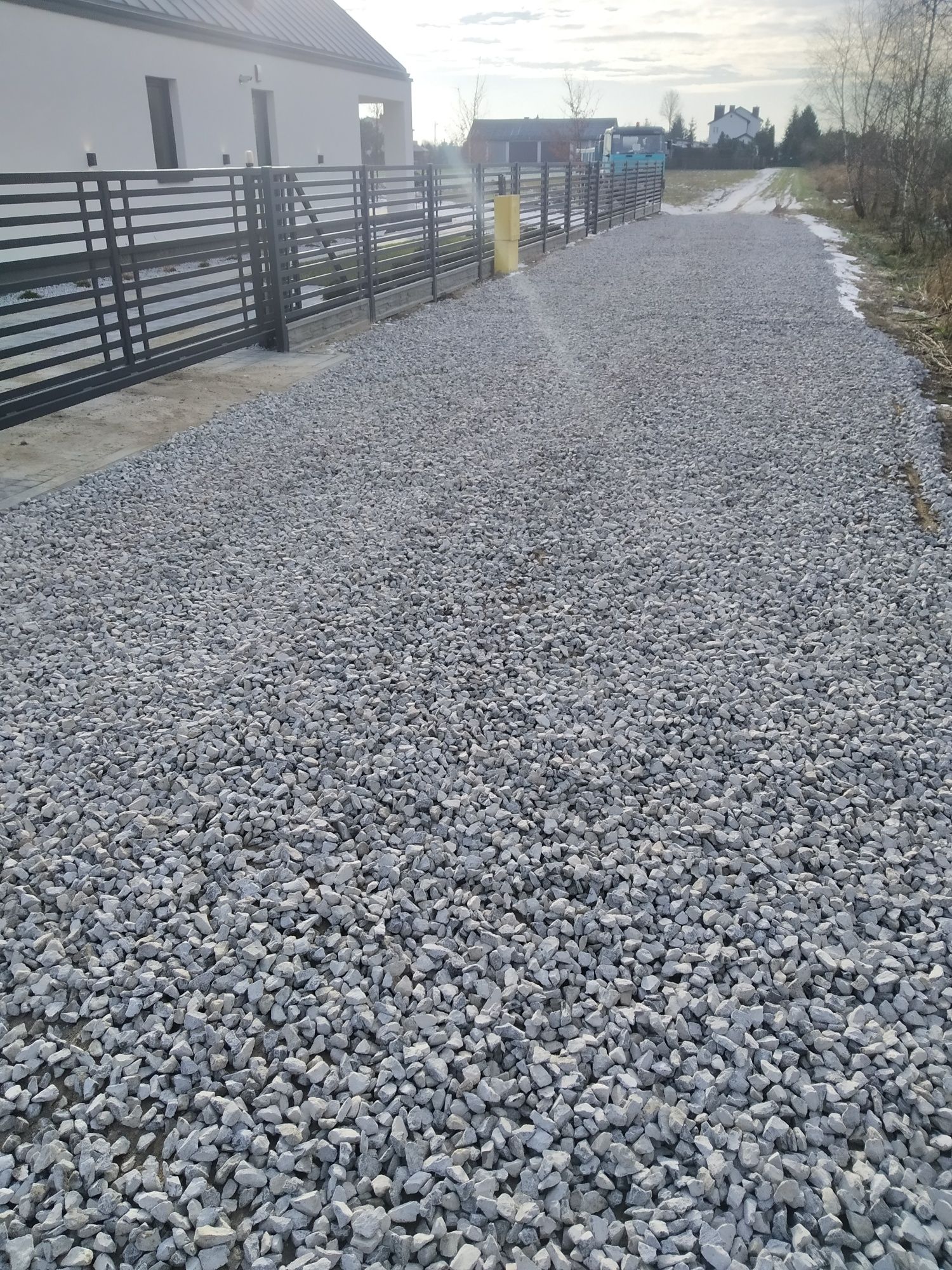 Kruszywo Ogrodowe Kremowe Wapień Białe  Szary Granit Grys itp