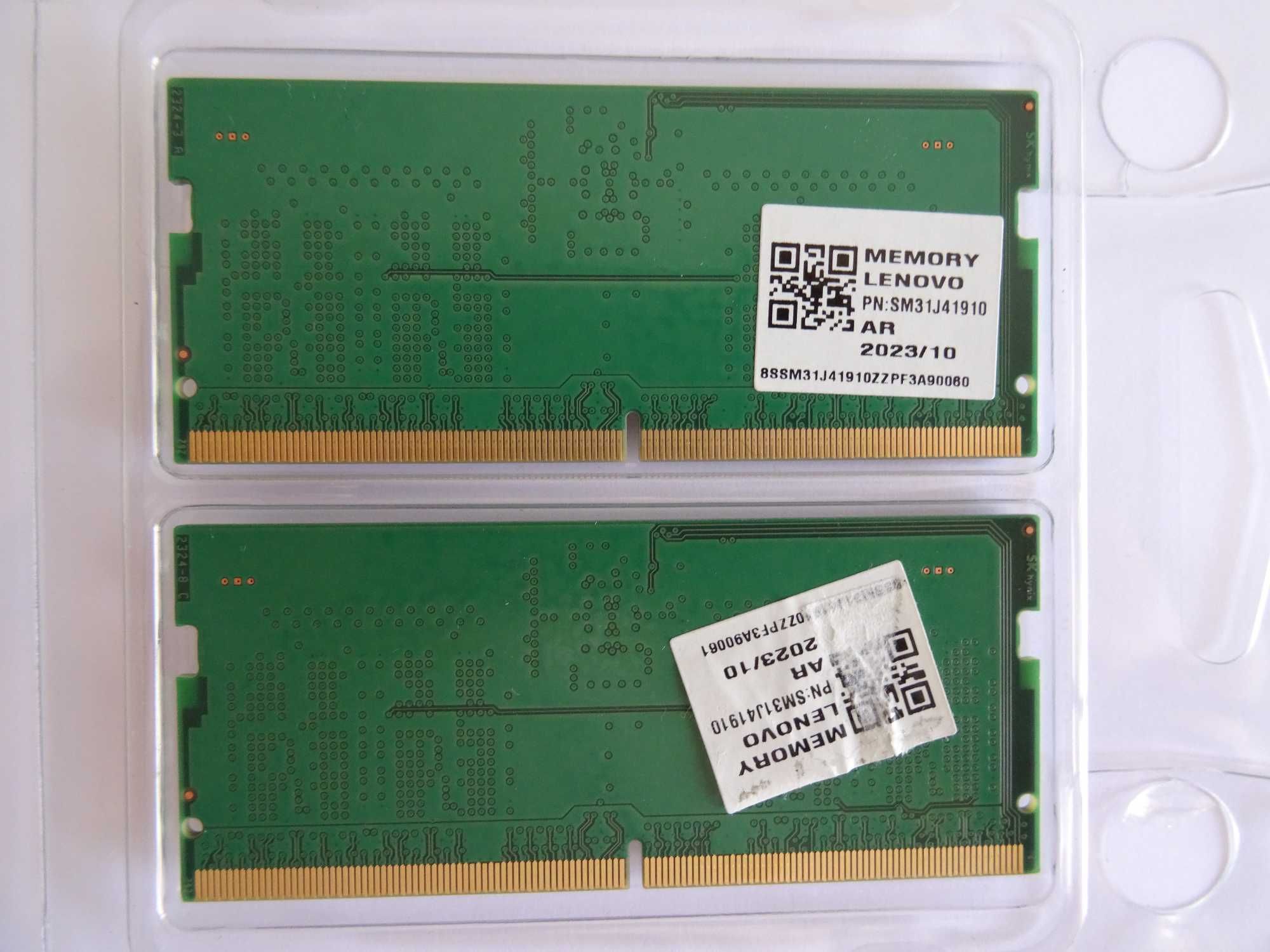 Módulos Memória RAM SK Hynix 8GB DDR5 SO-DIMM 5600MHz