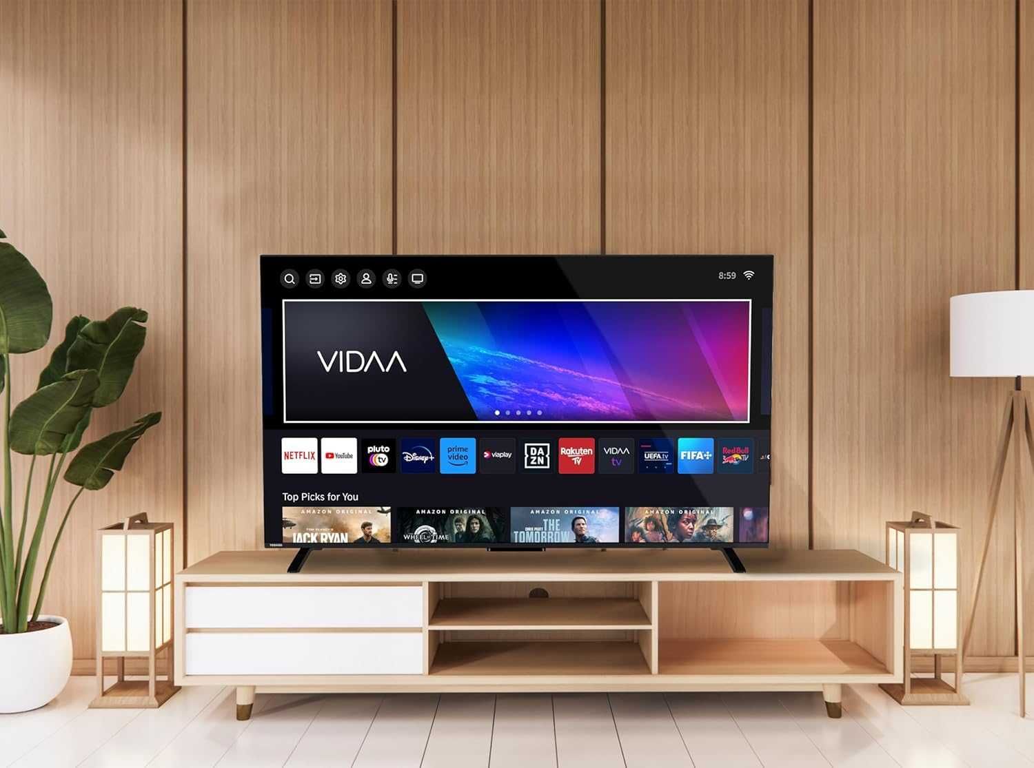Акція! Телевізор 65 дюймів Toshiba 65UV2363DA (4K Smart TV 60Hz DLED)