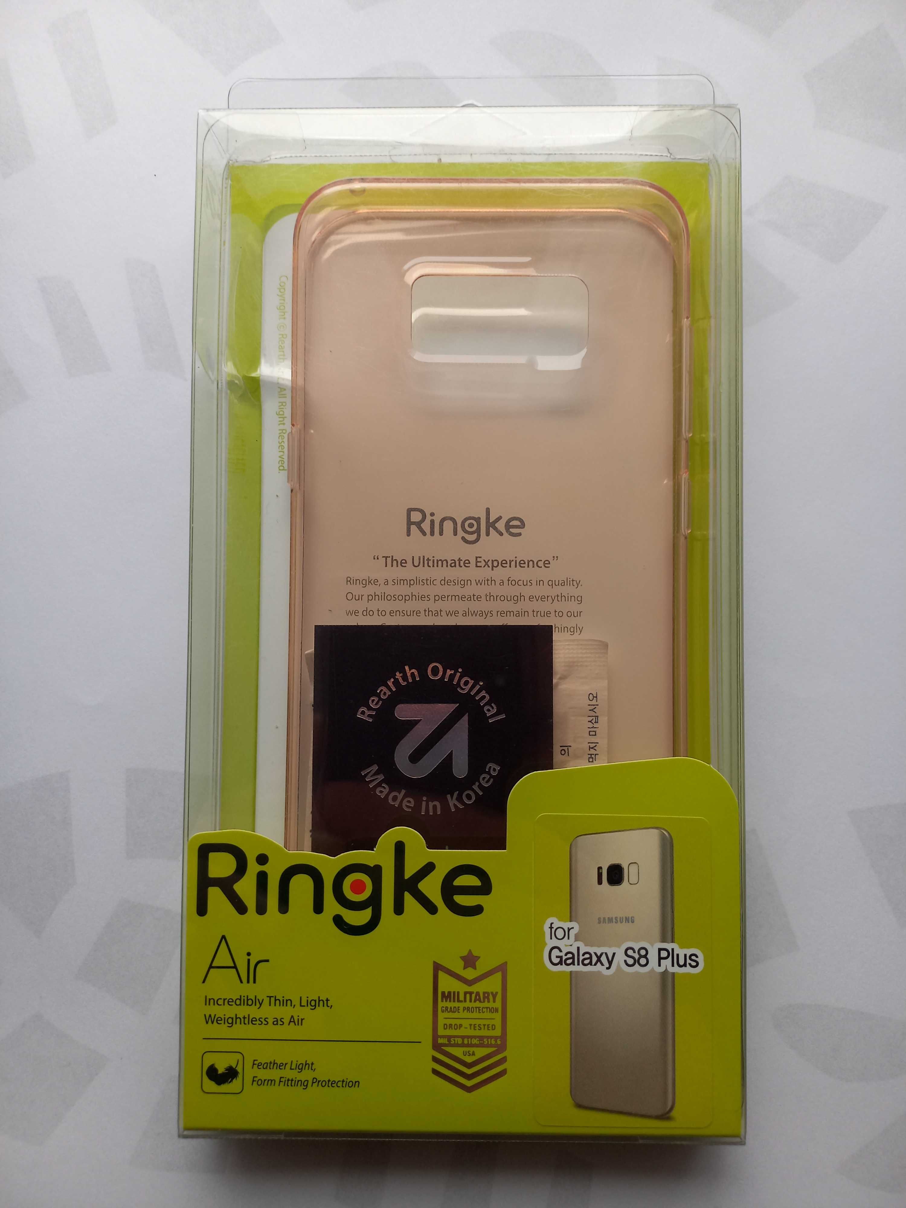 RINGKE Air etui plecki do Samsung Galaxy S8 Plus G955 różowy Rose Gold