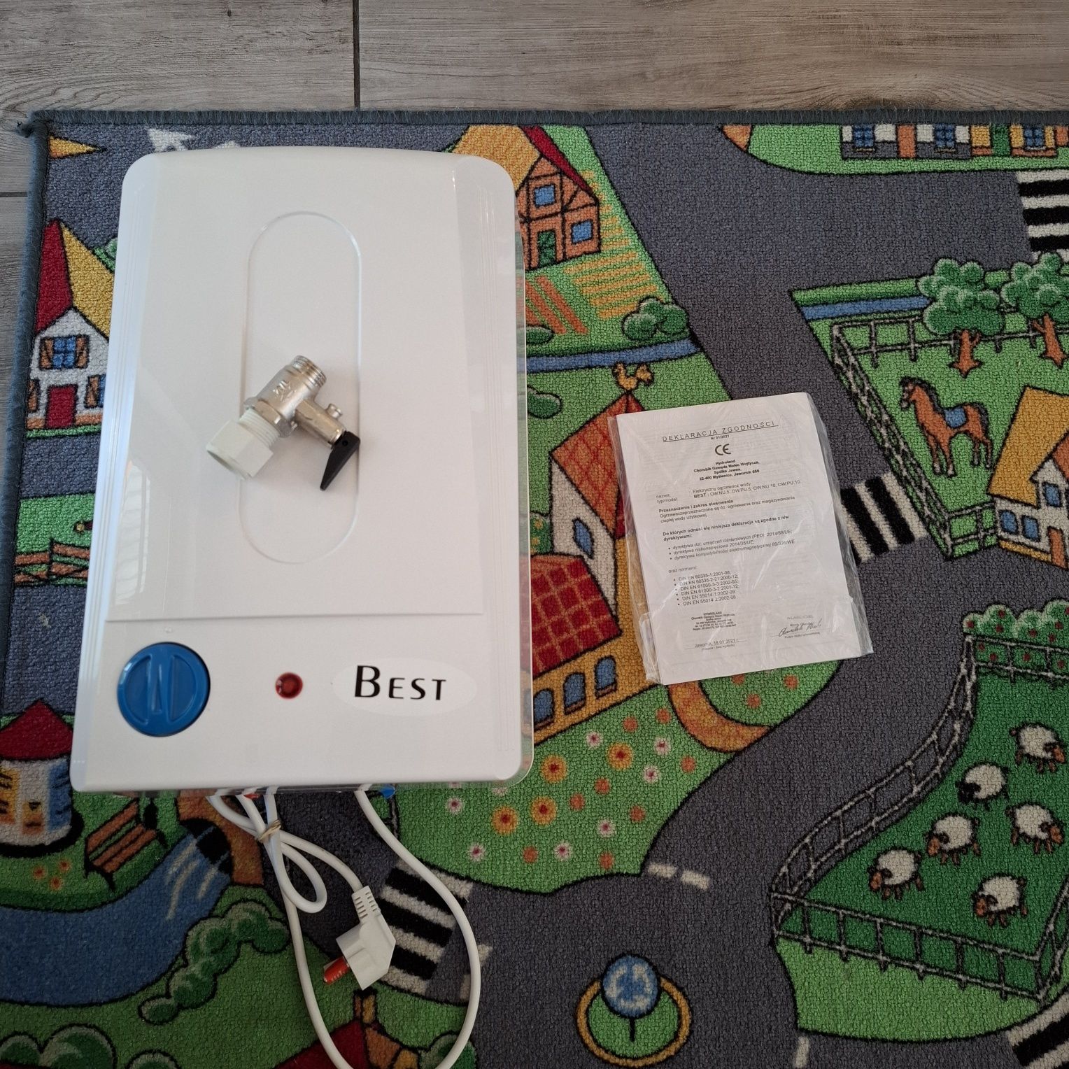 Elektryczny podgrzewacz wody Best 5l 1500W