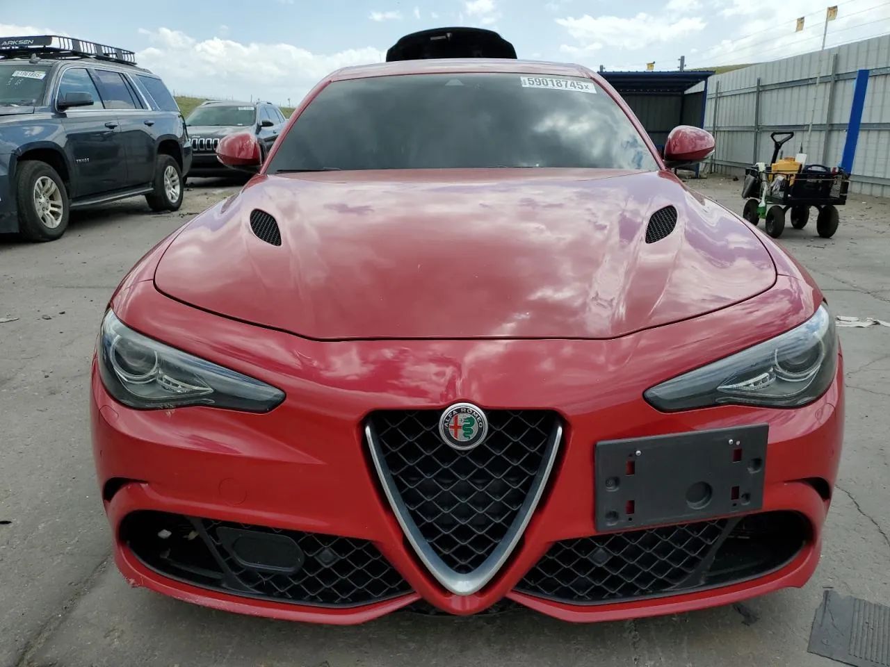 Alfa Romeo Giulia 2.9 V6 510 KM, Quadrifoglio, piękna kolorystyka, przedstawiciel IAA!