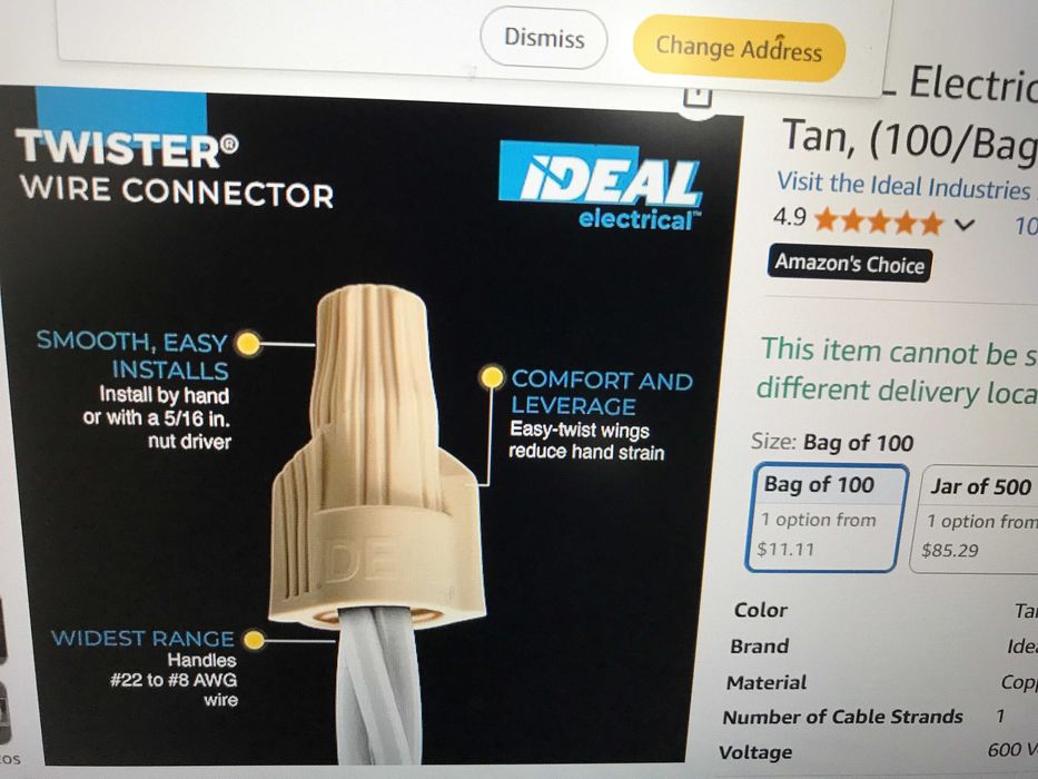 Ковпачок ізоляційний скрутка кабельна СІЗ