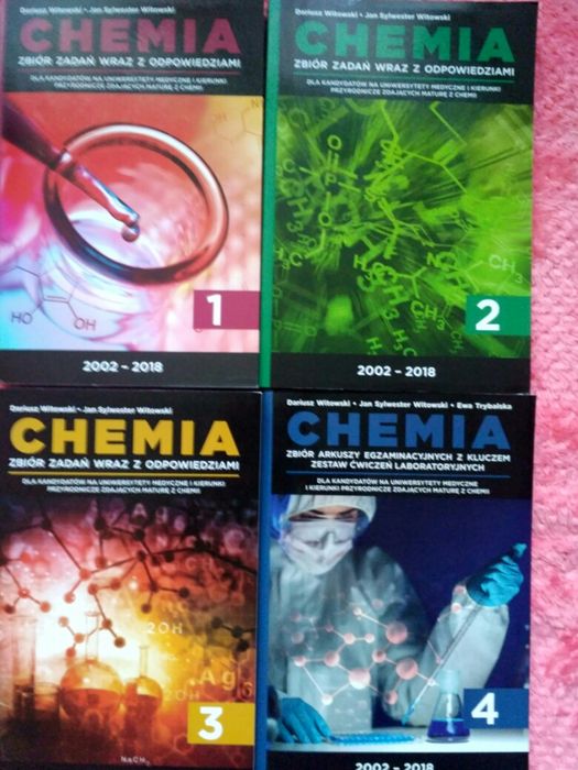 Chemia Witowski komplet - wszystkie 4 części