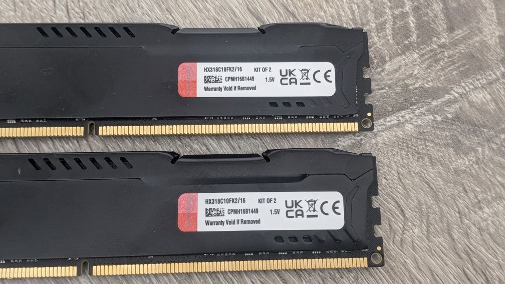 Kingston Fury DDR3 16G 1866