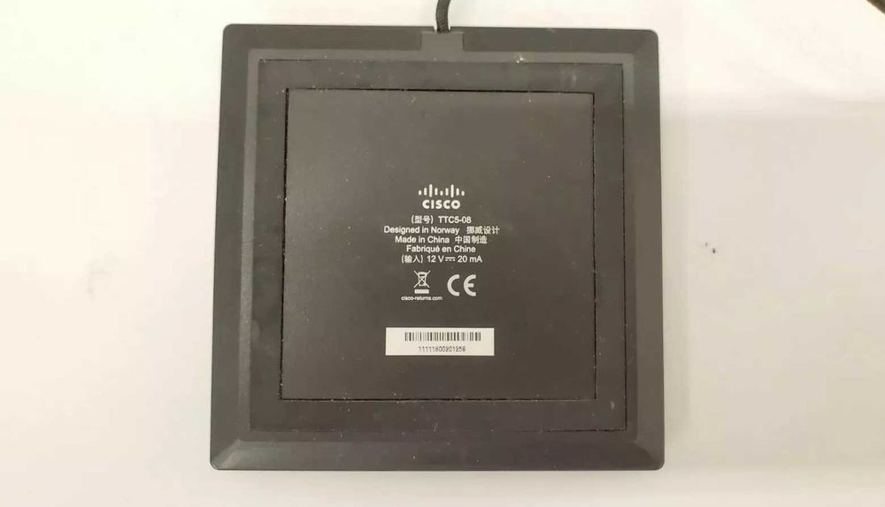 Cisco TTC5-08 Tabletop Microphone (XLR Connection)64550770447745122