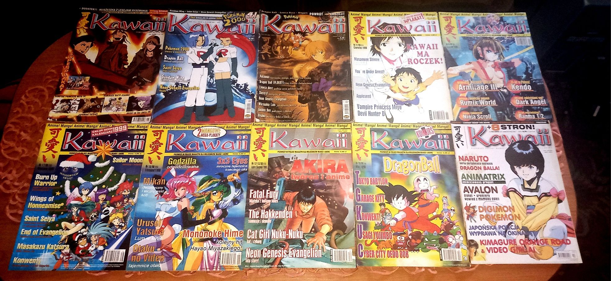 Magazyny czasopisma kawaii