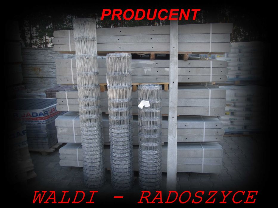 Siatka Leśna 150/17/15 L (zagęszczona do 50cm od dołu) PRODUCENT WALDI