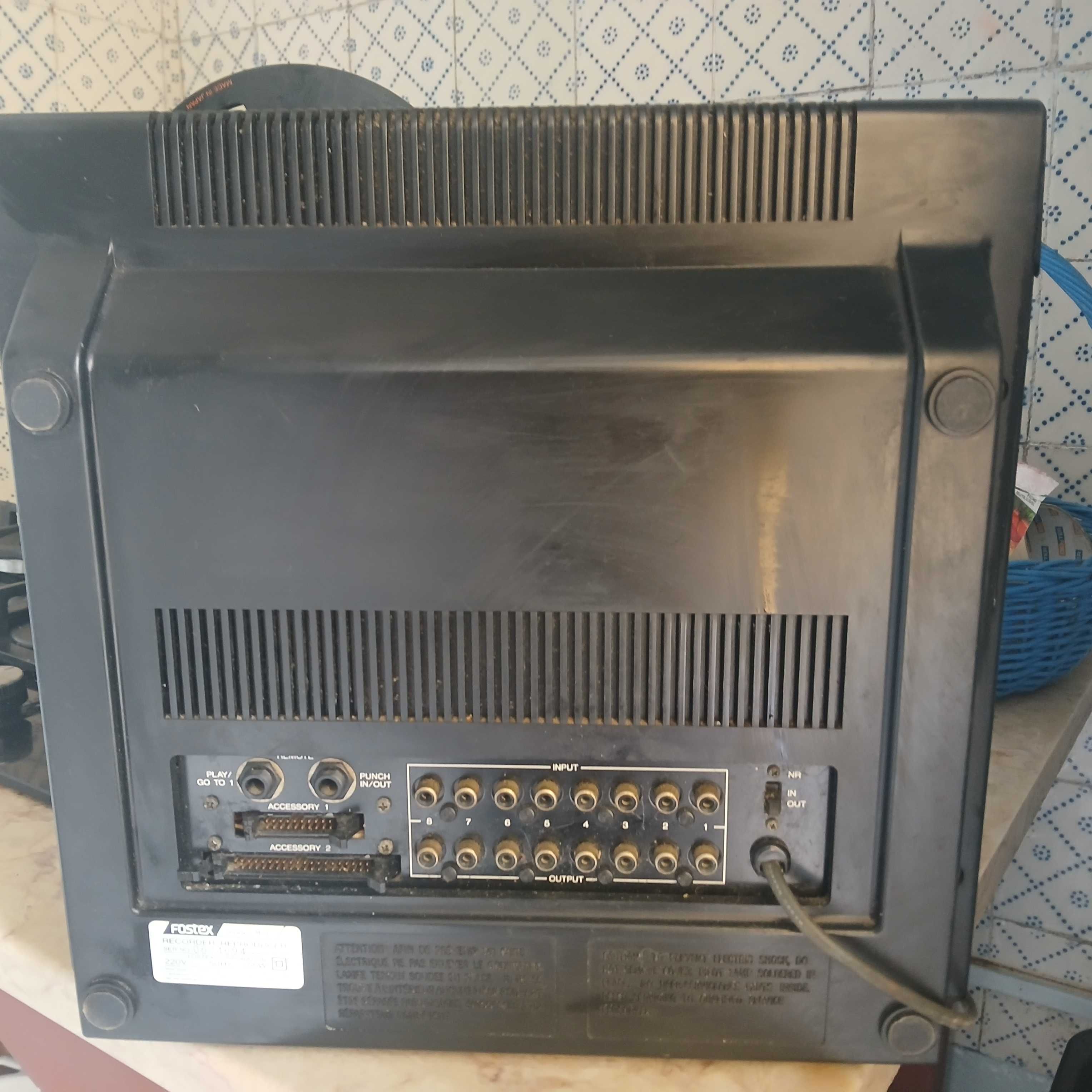 Gravador Analógico Fostex model 80 / 8 Pistas