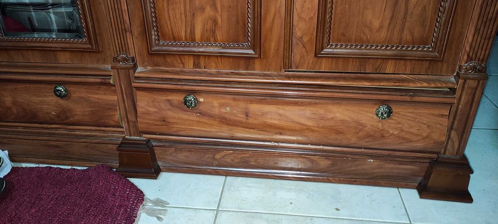 Roupeiro Colonial Casal com Espelhos