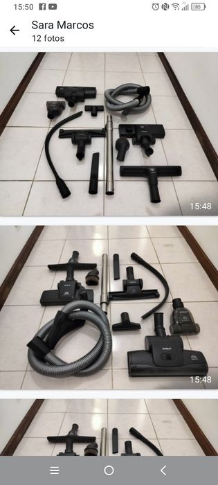 Venda de aspirador com depósito de água como novo