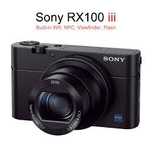 Sony Rx100 M3, abertura 1.8, sensor 1 polegada