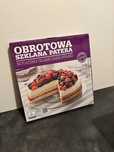 Obrotowa patera szklana średnica 30cm.