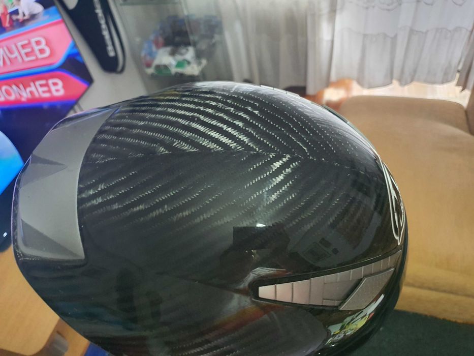 Capacete mota MT carbono tamanho M