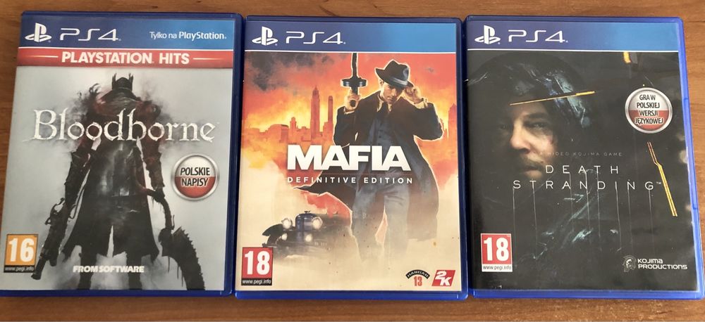 Gry ,plyty dla ps 4