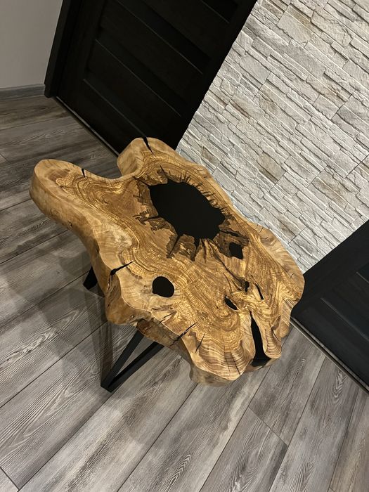 Stoliki kawowe z żywicą