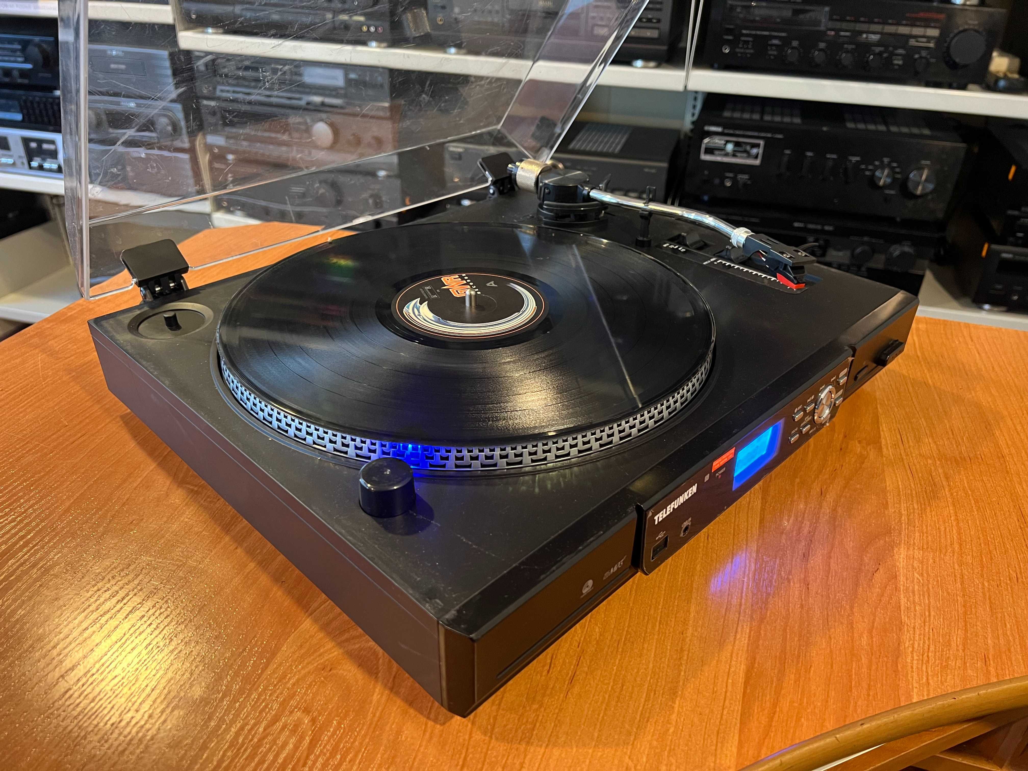 Gramofon Telefunken z USB, Aux, MP3 Audio Room