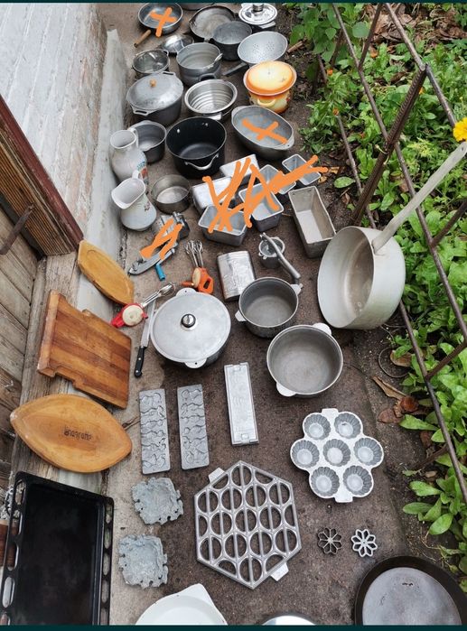 Кастрюля нержавейка посуд чугун  гусятниця