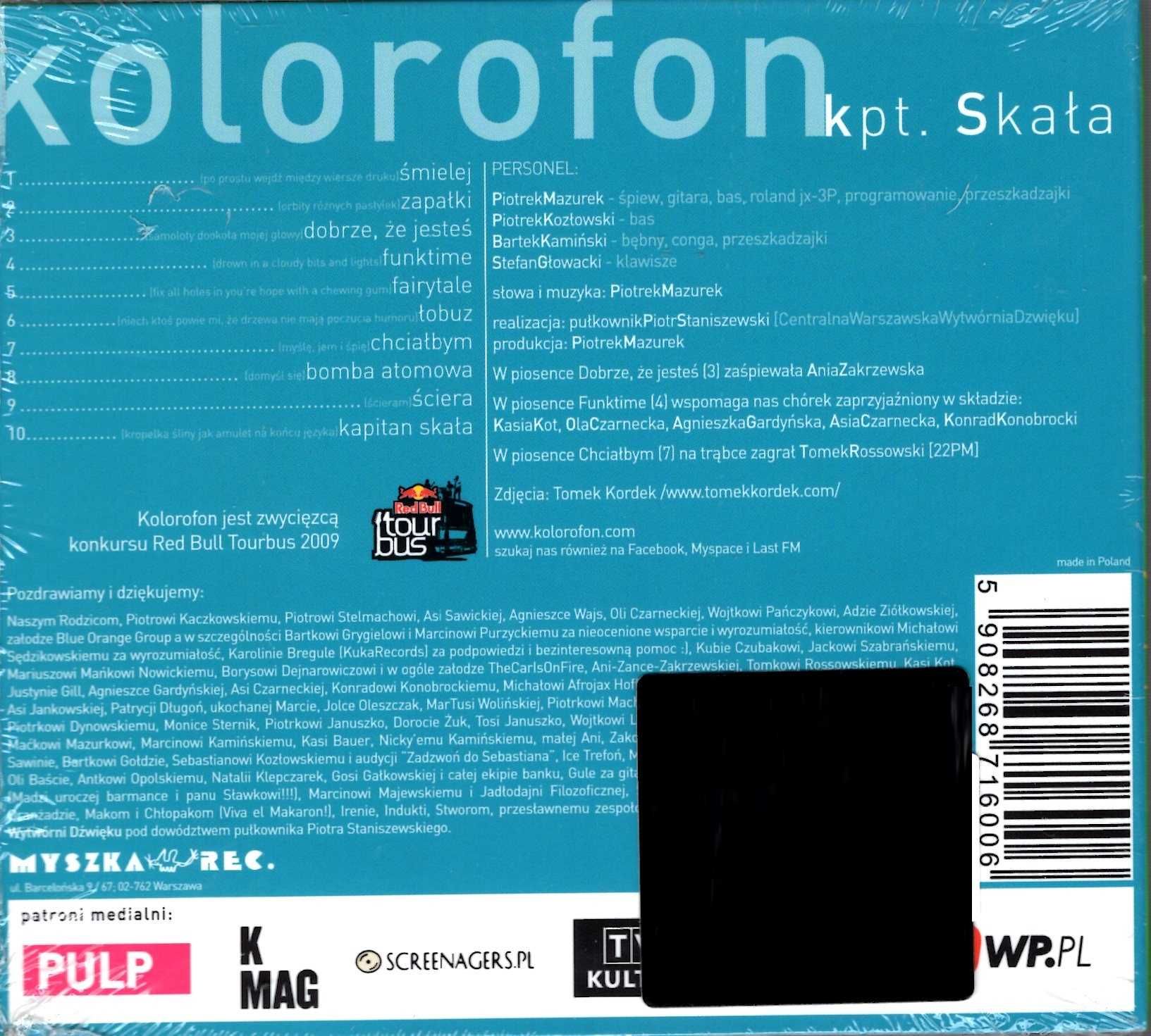 Kolorofon - Kpt. Skała (CD)