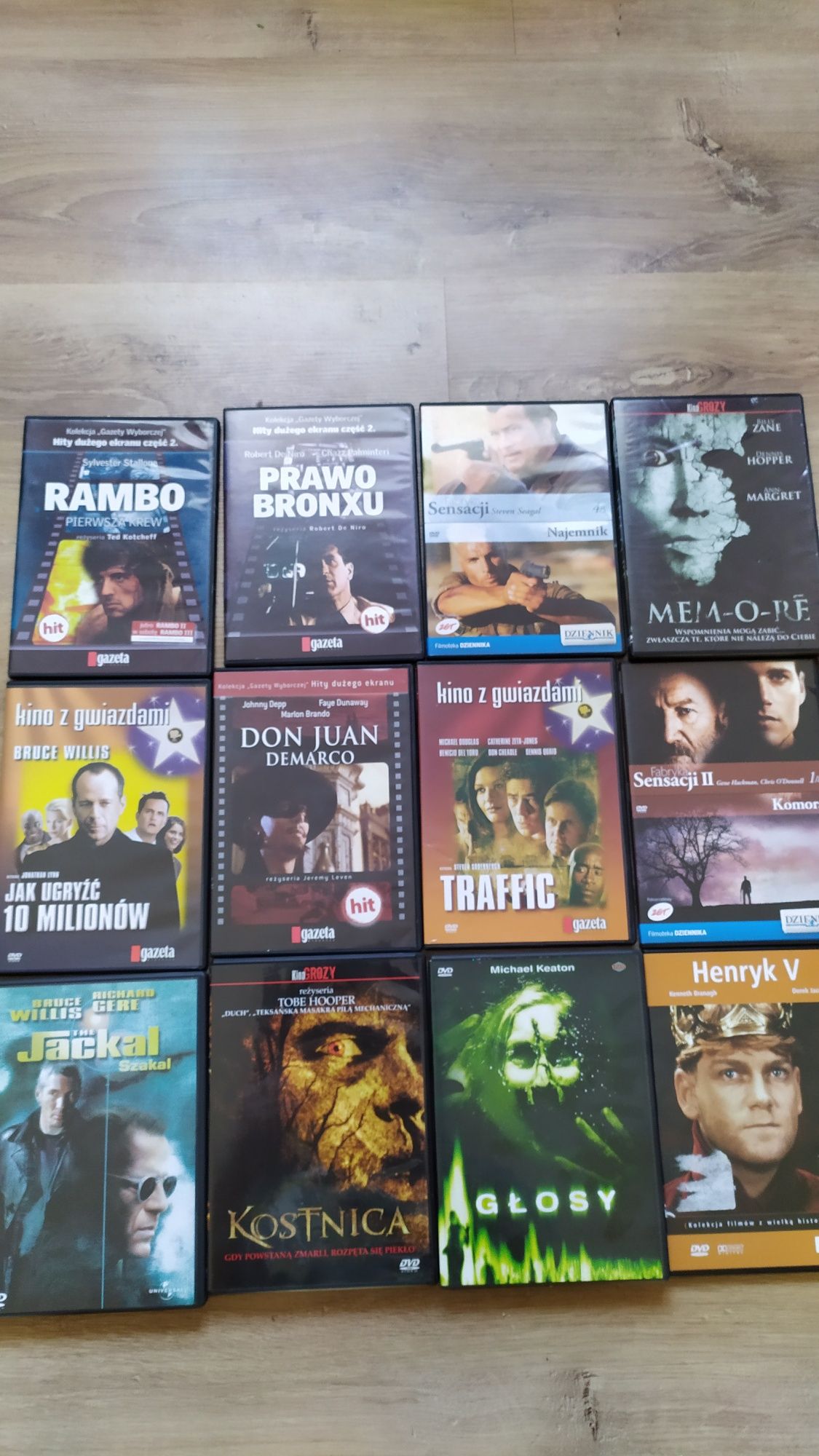 Sprzedam filmy na płytach dvd