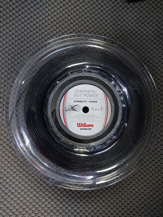 Rolo de cordas Wilson para raquete de ténis