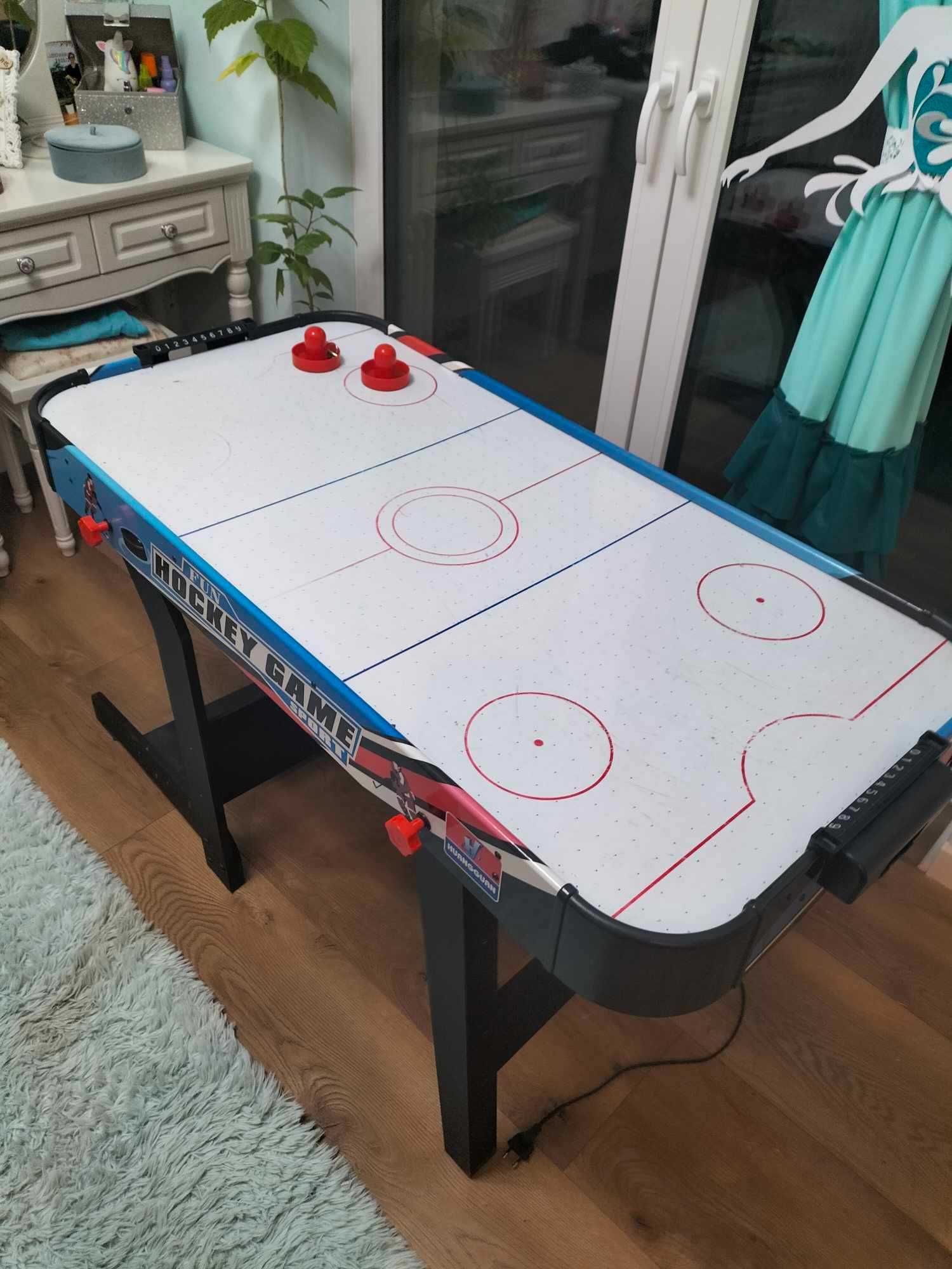 Stół do gry cymbergaj Air Hockey duży składany