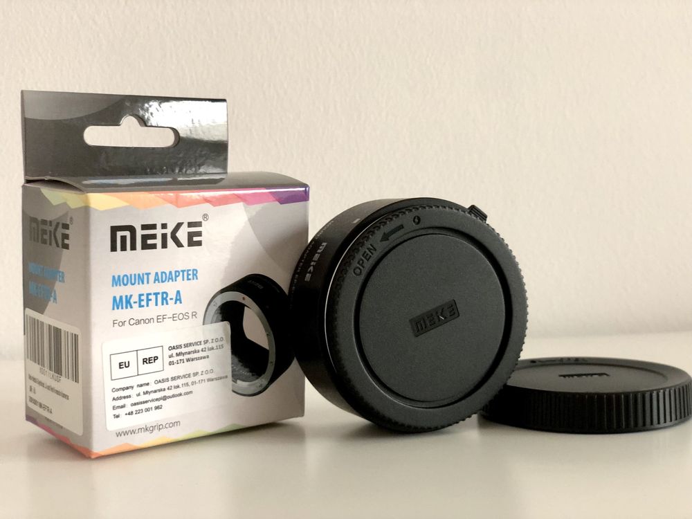 Автофокусний Адаптер Перехідник Meike MK-EFTR-A для Canon EF - EOS R