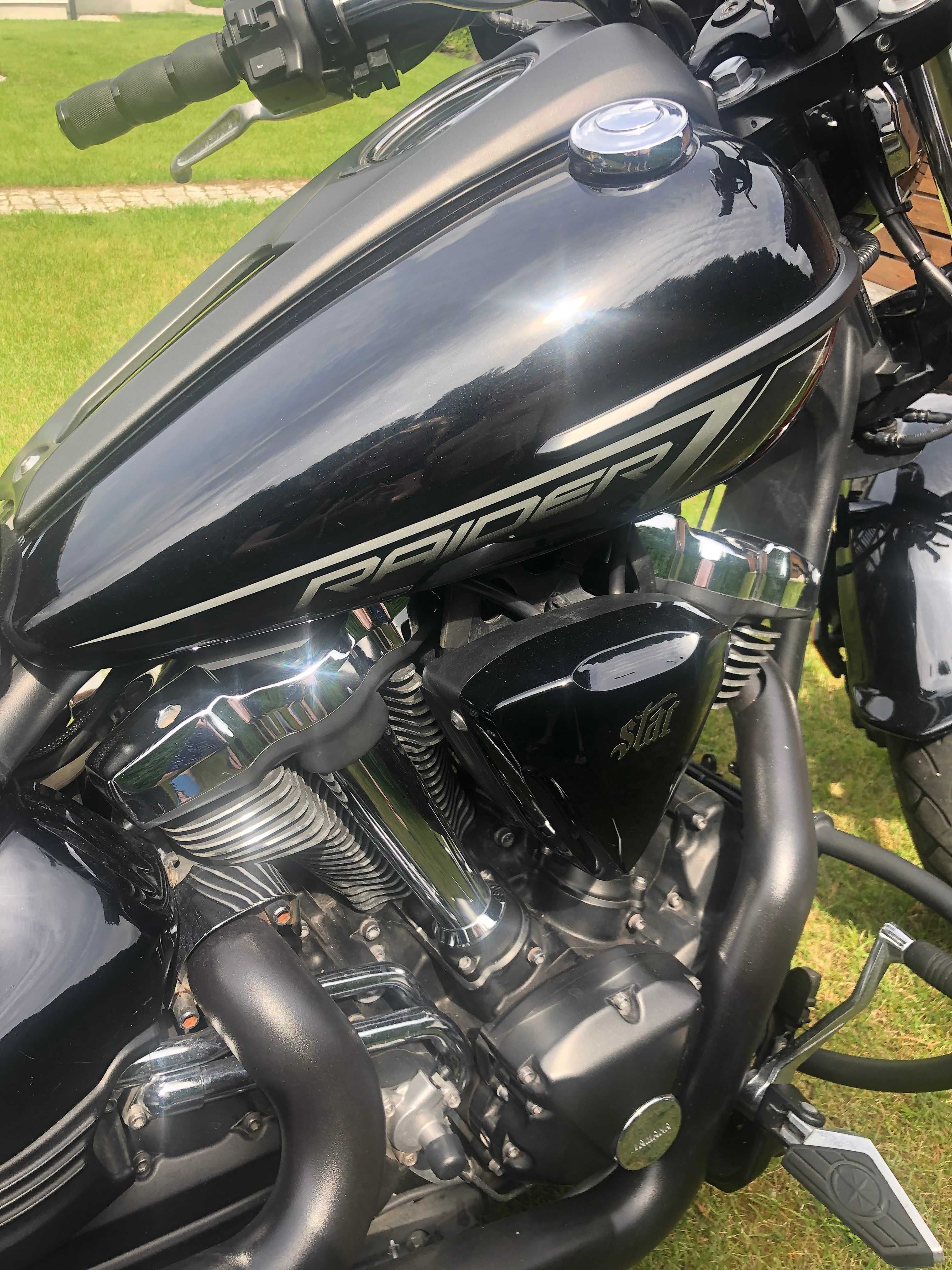 YAMAHA RAIDER XV 1900 limitowana wersja BULLET COWL 2015 stan IDEALNY