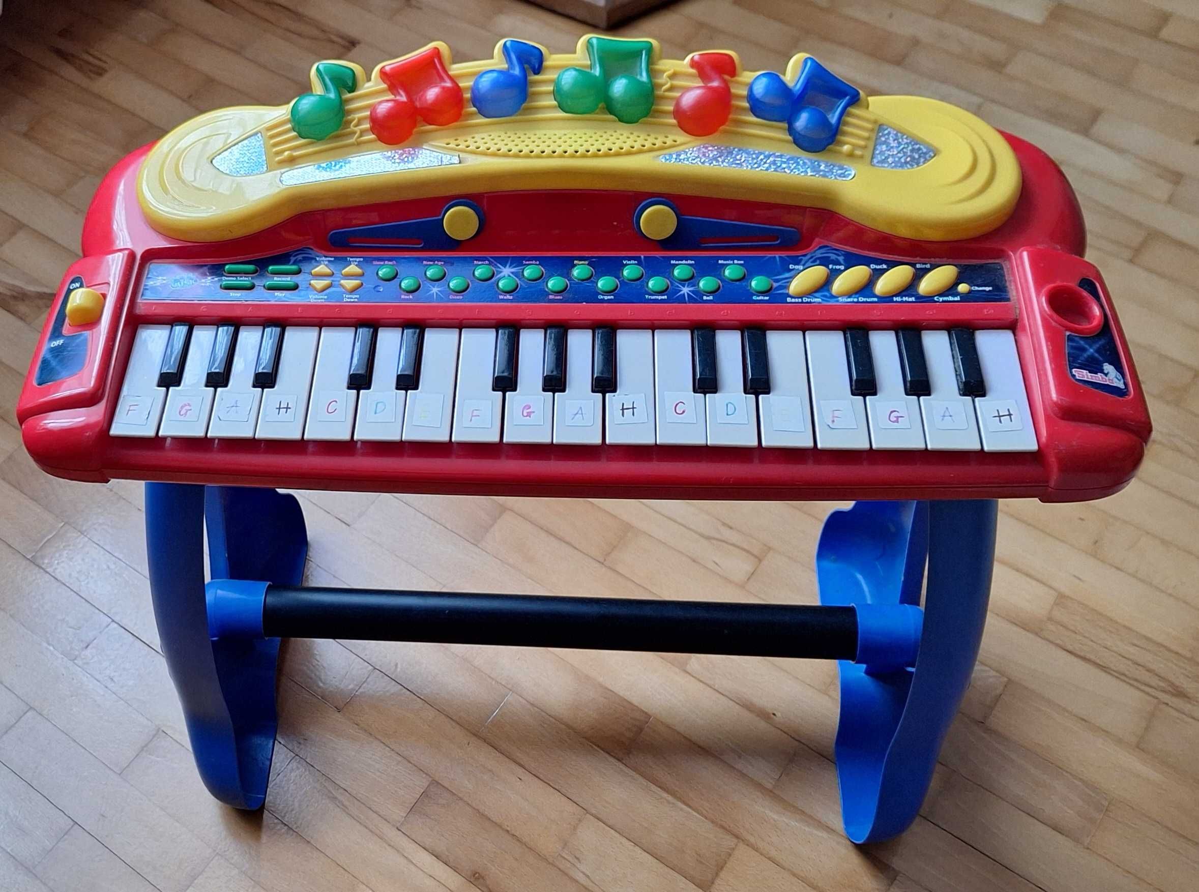 Keyboard pianino organy dla dzieci SIMBA