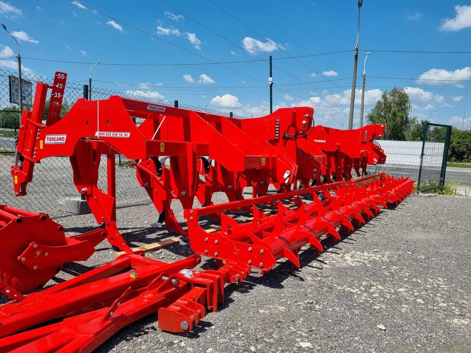 Глибокорозпушувач 5м 11 лап 55см TOSCANO Дуже міцний