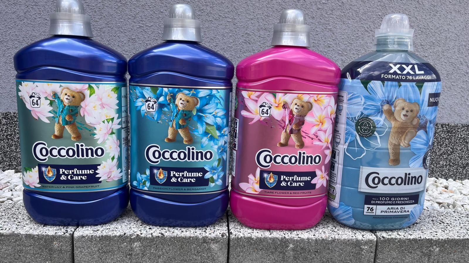 5 x płyn do płukania 1,7 l coccolino