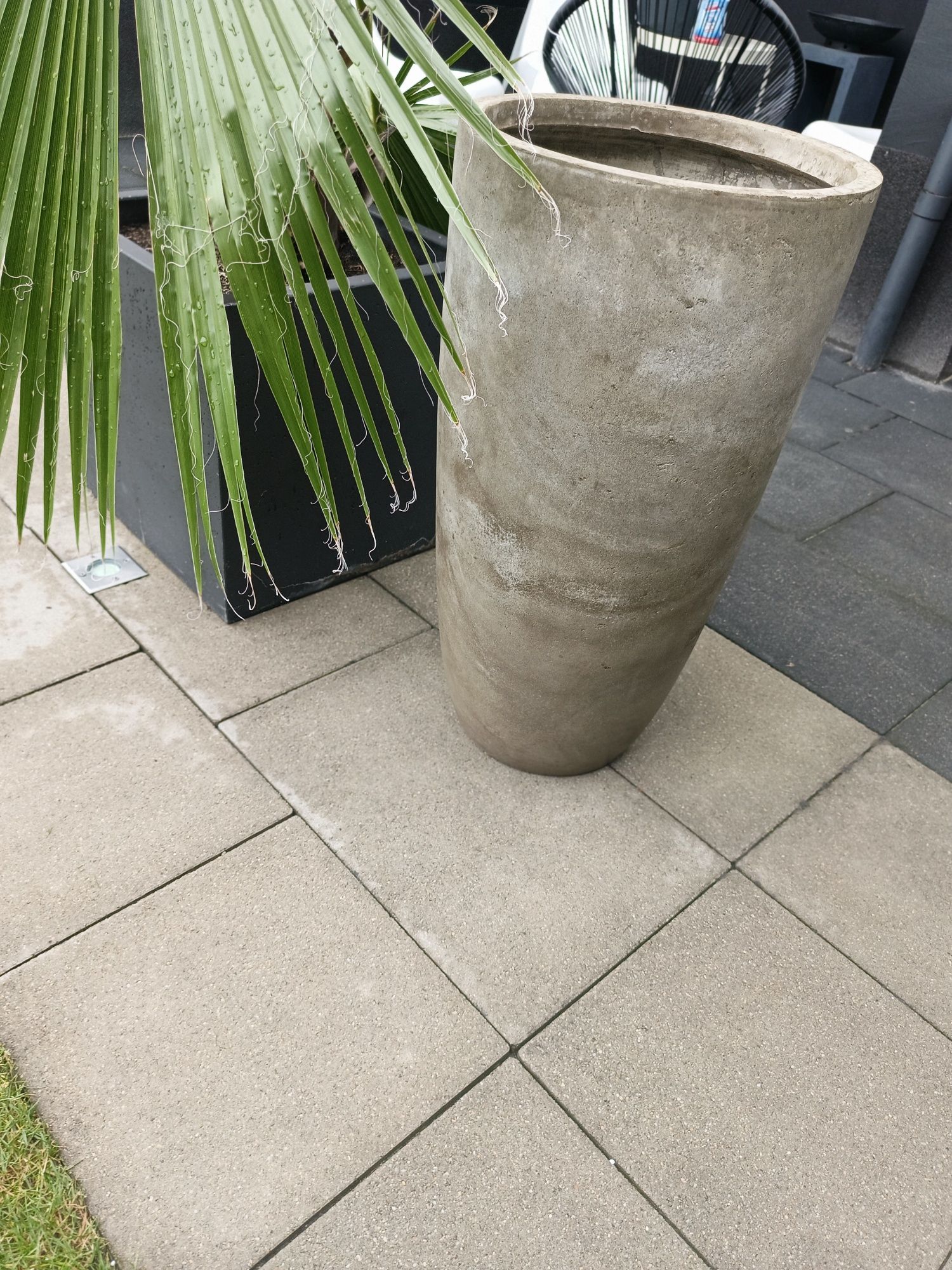 Donica betonowa wysoka 42x78