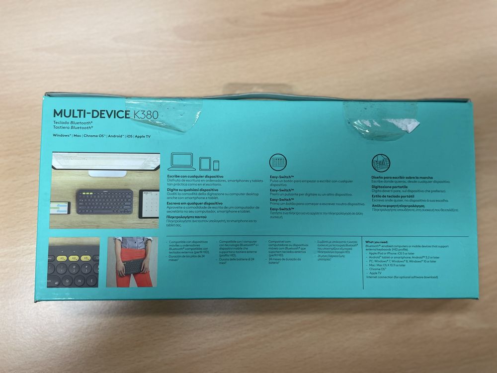 Vendo teclado logitech k380
